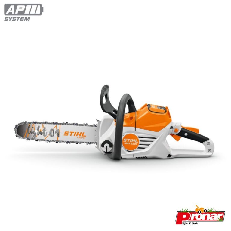 Pilarka akumulatorowa stihl msa 220 c-b prowadnica 35 cm pilarka łańcuchowa lekka poręczna tania luksusowa profesjonalna