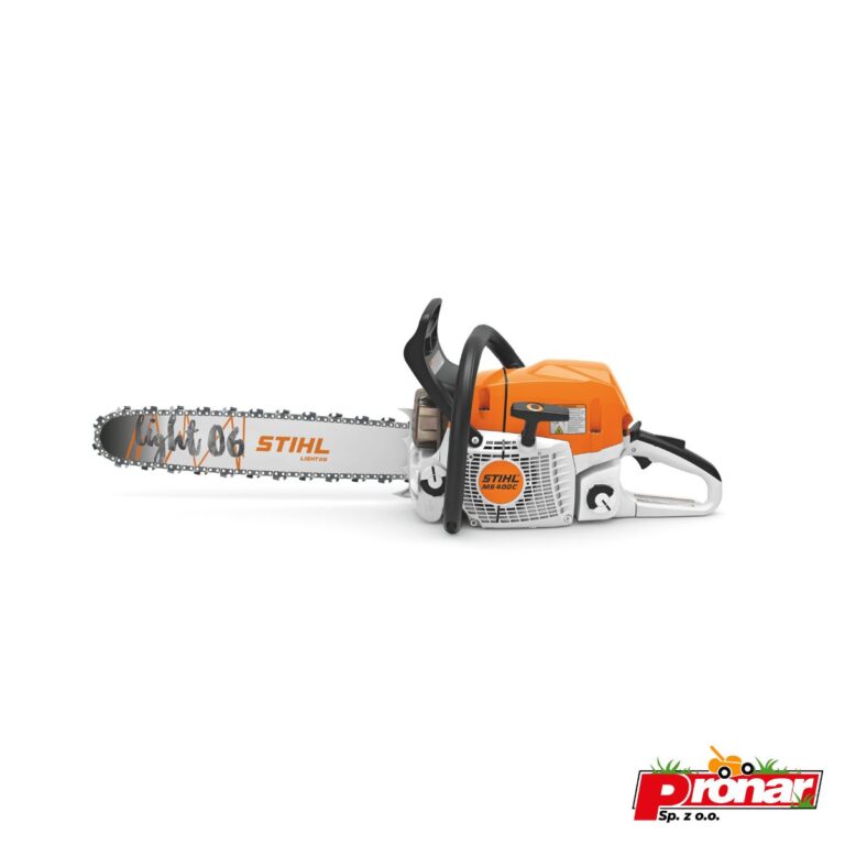 Pilarka spalinowa stihl ms 400 c-m prowadnica 40 cm lekka poręczna mocna piła mechaniczna pilarka łańcuchowa