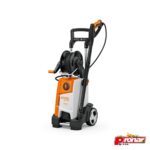 Myjka wysokociśnieniowa Stihl re 140 plus elektryczna na kabel moc 180 barów kompaktowa lekka poręczna na kółkach