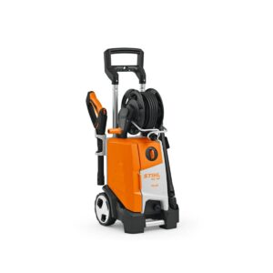 Myjka wysokociśnieniowa Stihl re 140 plus elektryczna na kabel moc 180 barów kompaktowa lekka poręczna na kółkach