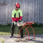 ALKO PILARKA CS 1825 18V ZESTAW AKKU w użyciu