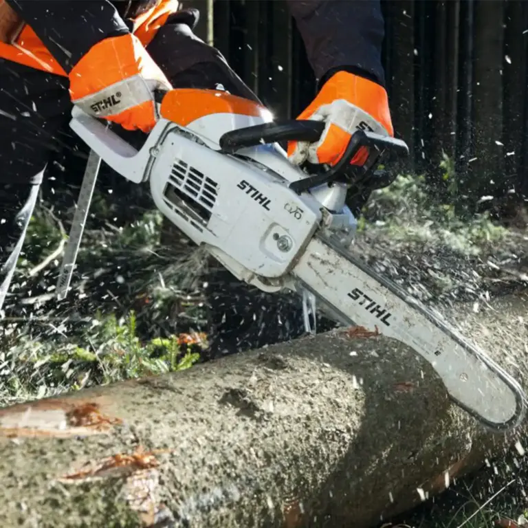 STIHL.PILARKA MS 201C-M w użyciu