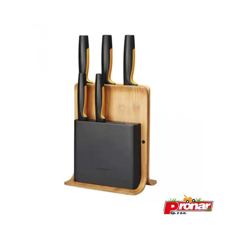 FISKARS ZESTAW 5 NOŻY W BLOKU