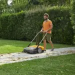 STIGA.ZAMIATARKA SWP 475 w użyciu